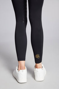 Jessica 3/4 Grip Perform Riding Leggings | Black