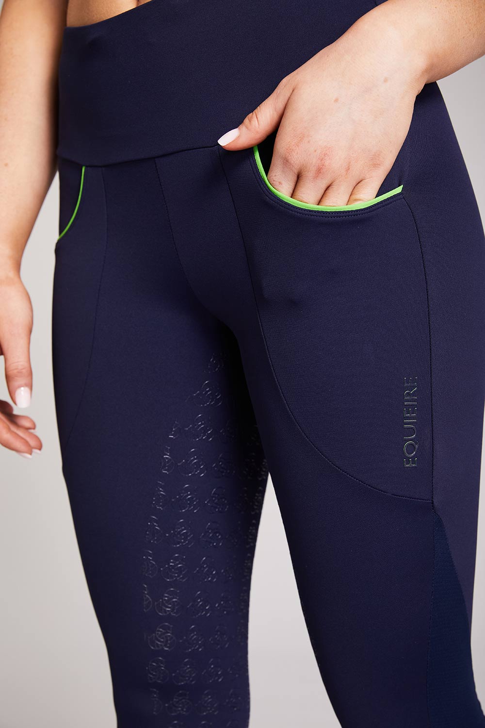 Jessica Team Ireland Full-seat Riding Leggings - Equieire