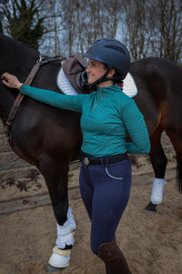 Olivia Vol.2 Full-seat Breeches | Navy