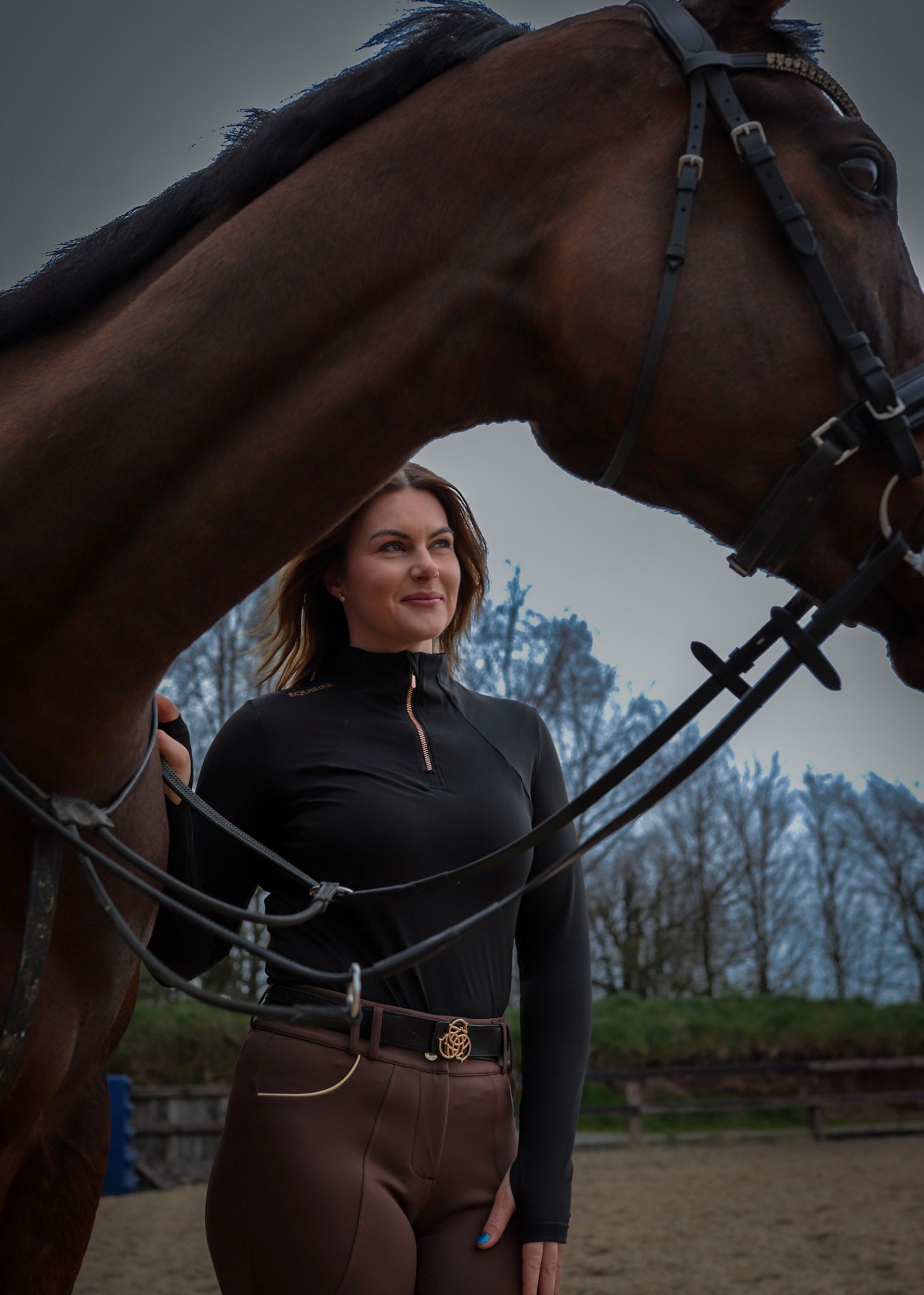 Olivia Vol. 2 Full-seat Breeches | Chocolate Brown – Equieire