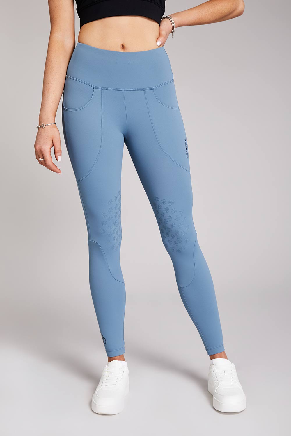 Aisling | Rainy Blue Riding Leggings RE-LOVE Collection