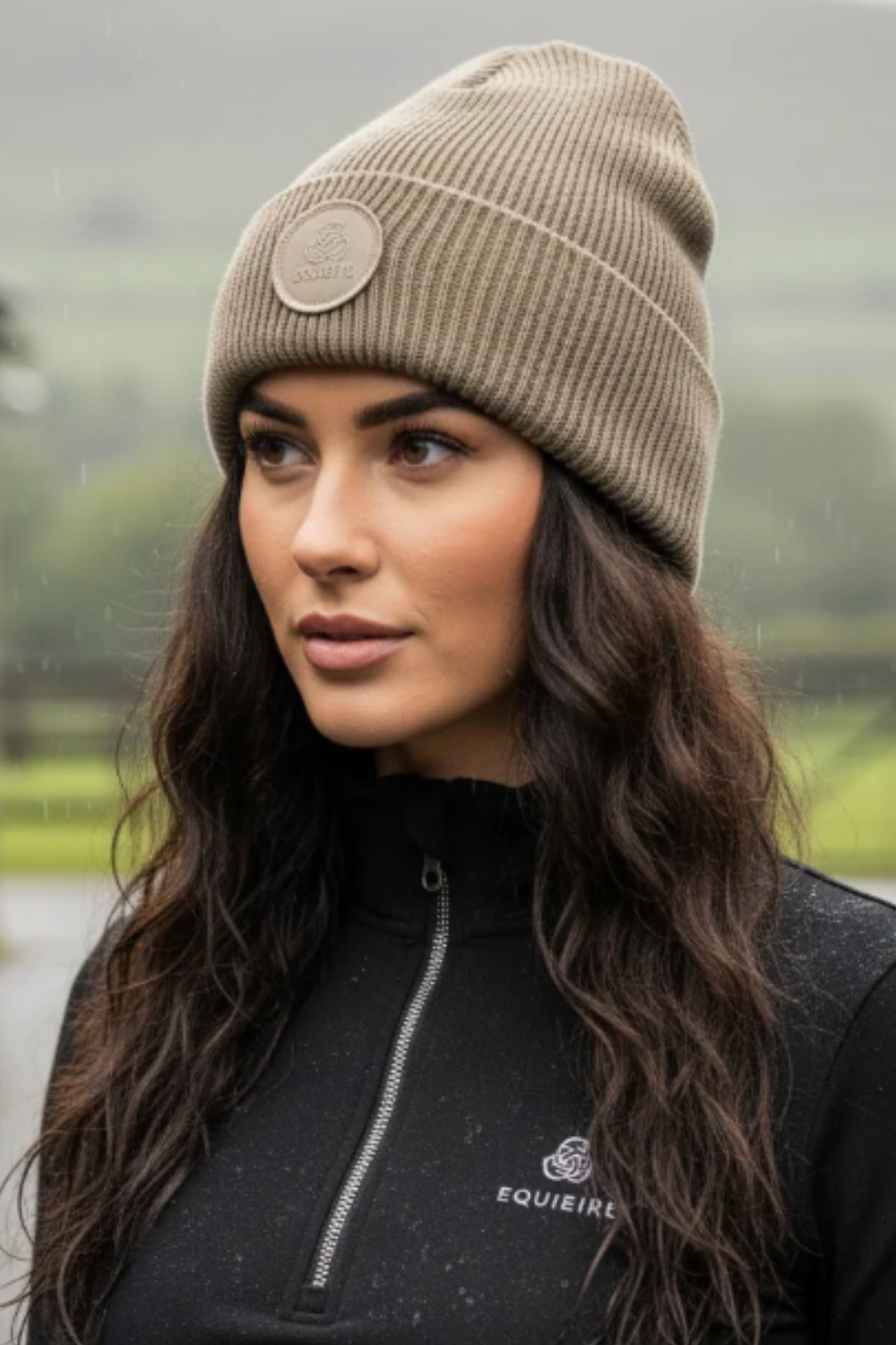 Winter Beanie | Camel Fleece-Lined