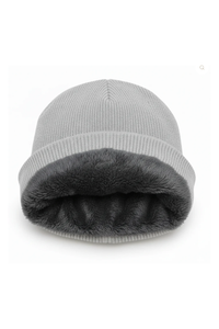 Equieire Beanie - Ivory Fleece Lined
