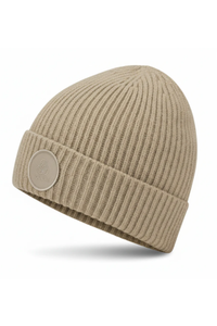 Winter Beanie | Camel Fleece-Lined